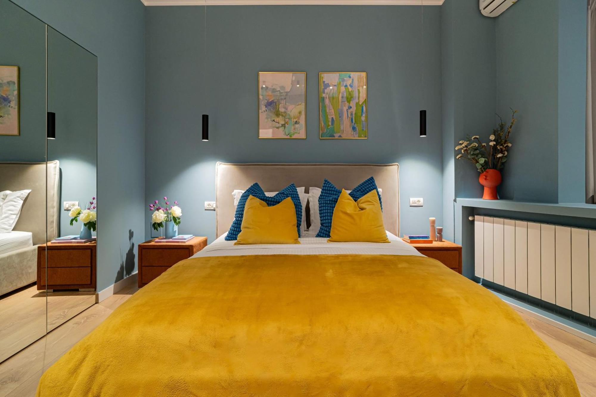 Celestial Azure - Tranquil 1Br In Piata Universitatii Βουκουρέστι Εξωτερικό φωτογραφία