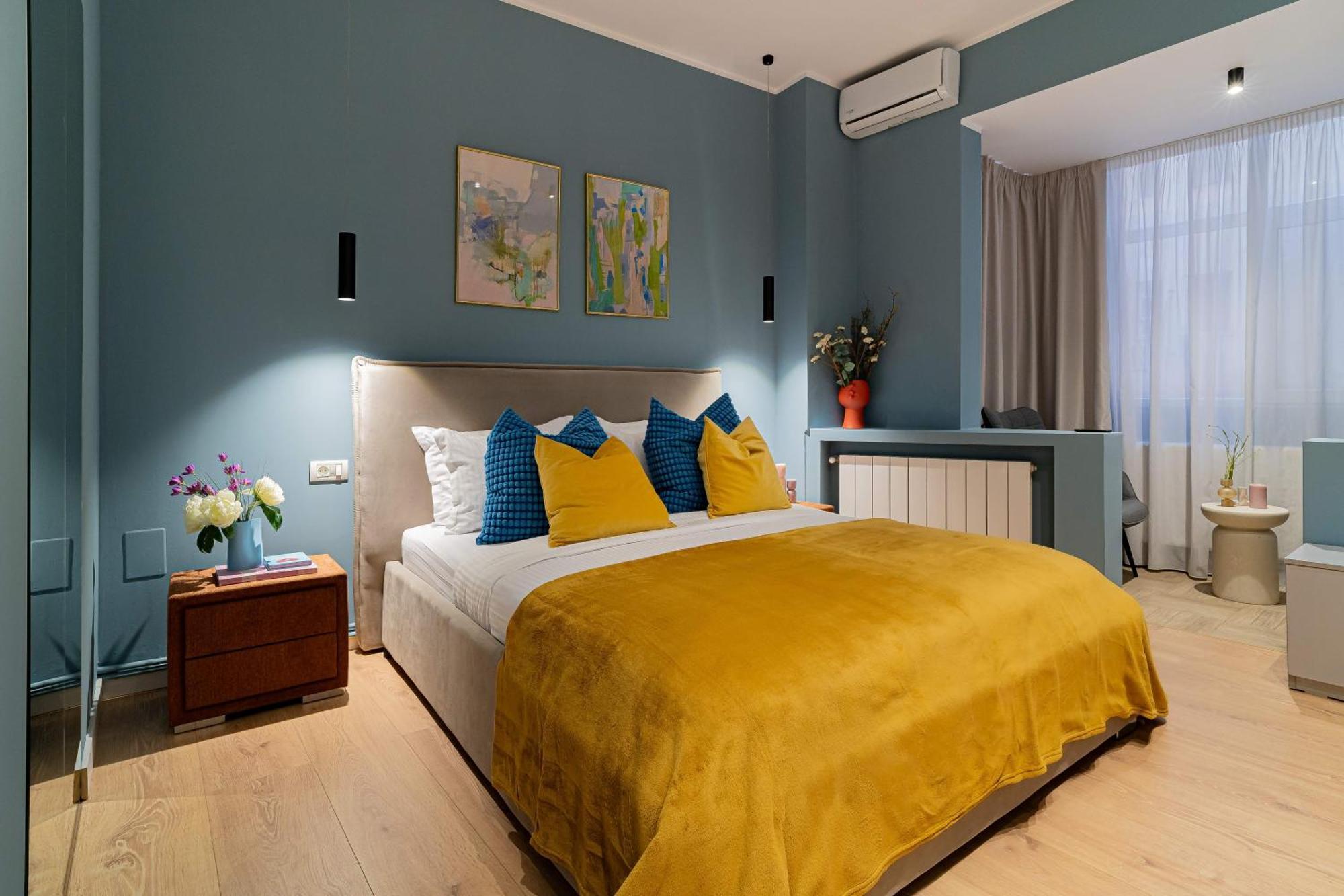 Celestial Azure - Tranquil 1Br In Piata Universitatii Βουκουρέστι Εξωτερικό φωτογραφία